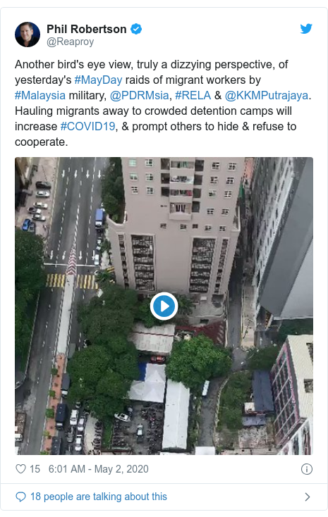 Malaysia Migrant Raids To Reduce Covid 19 Spread Bbc News