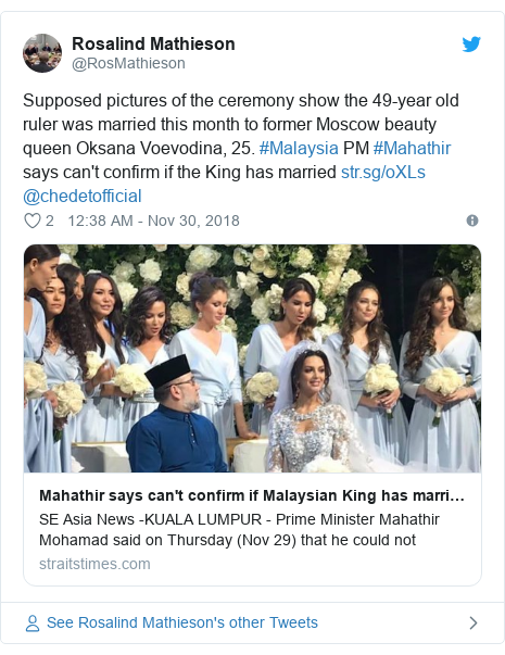 Malaysia King Sultan Muhammad V Abdicates In Historic First Bbc