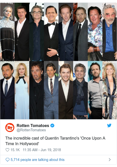 Once Upon A Time In Hollywood Exploring Tarantino S Return Bbc News