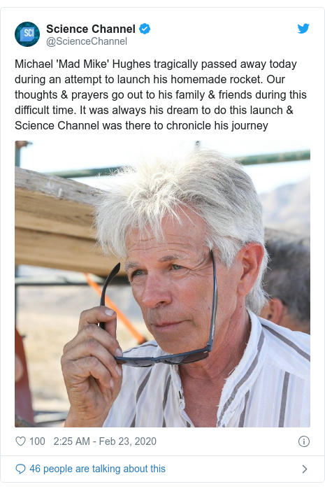 Mad Mike Hughes Dies After Crash Landing Homemade Rocket Bbc News