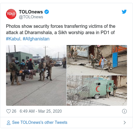 Afghanistan Conflict Militants In Deadly Attack On Sikh Temple In Kabul Bbc News