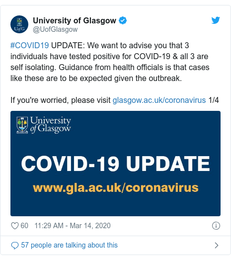 Coronavirus Scottish Universities And Colleges Announce New Measures Bbc News