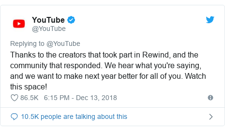 Youtube Rewind Backlash Sparks Unofficial Best Of 2018 Videos