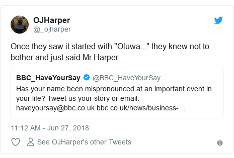 My First Name And Surname Are Always A Problem For People Bbc News