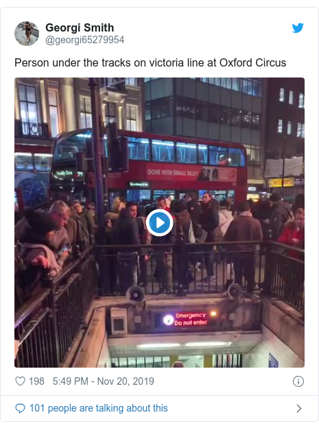 Man Hit By Tube Train At Oxford Circus Bbc News