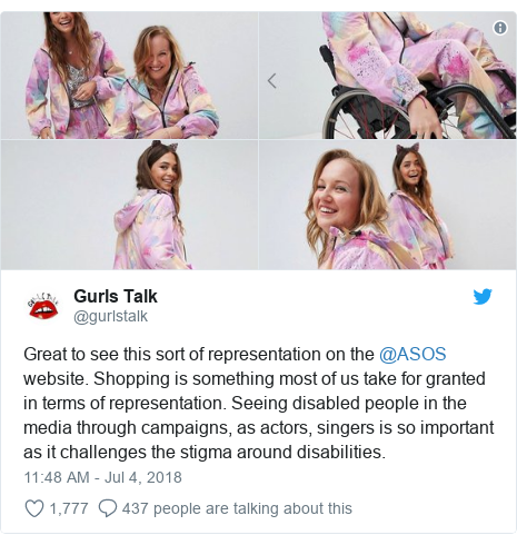 asos wheelchair jumpsuit