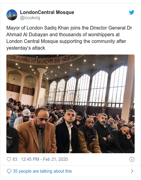 London Mosque Stabbing Victim Says He Forgives Attacker Bbc News