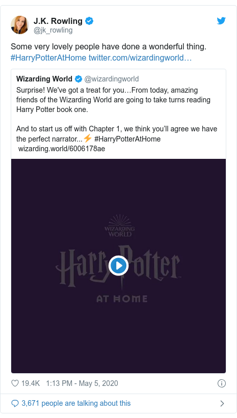 Daniel Radcliffe Delights Fans With Harry Potter Video Reading