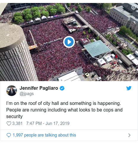 Toronto Raptors Four People Injured In Victory Parade Shooting