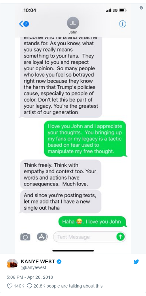 Kanye West Defends Pro Trump Sentiments In New Song Bbc News