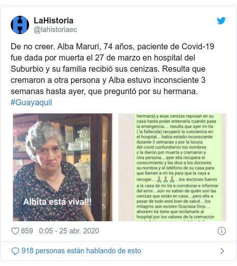 Coronavirus En Ecuador La Tragedia De Las Familias De Guayaquil