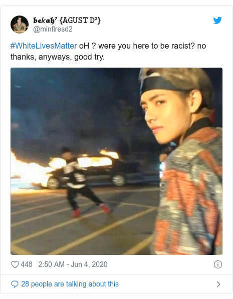 K Pop Fans Drown Out Whitelivesmatter Hashtag Bbc News