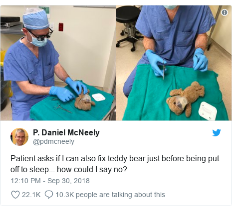 surgeon teddy bear