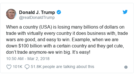 Trade Wars Trump Tariffs And Protectionism Explained Bbc News