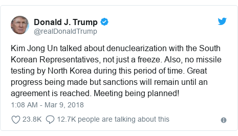 Trump And North Korea S Kim Jong Un To Hold Milestone Meeting Bbc News