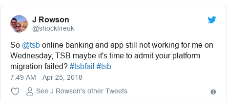 Tsb Admits Its Internet Banking Woes Are Not Over Bbc News