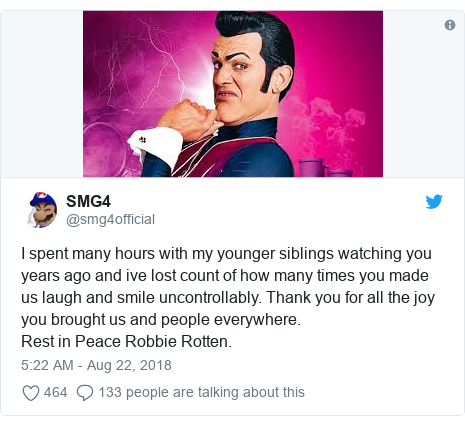 Lazytown S Robbie Rotten Actor Stefan Karl Stefansson Dies Bbc