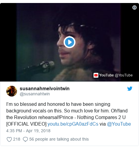 Prince S Original Recording Of Nothing Compares 2 U Is Finally Released Bbc News