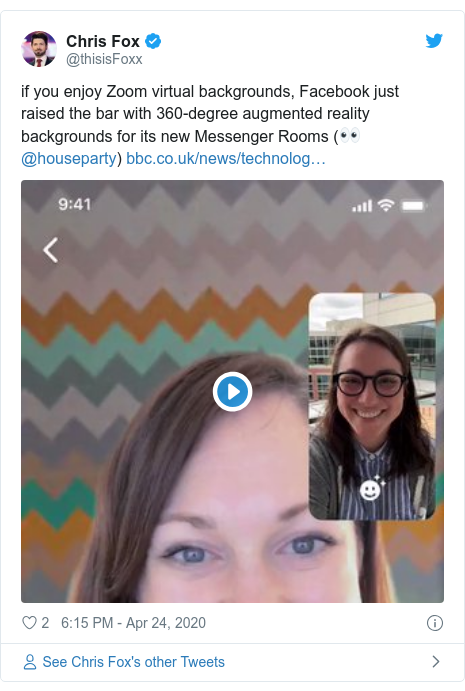 Messenger Rooms Facebook S New Video Calls Let 50 People Drop In Bbc News