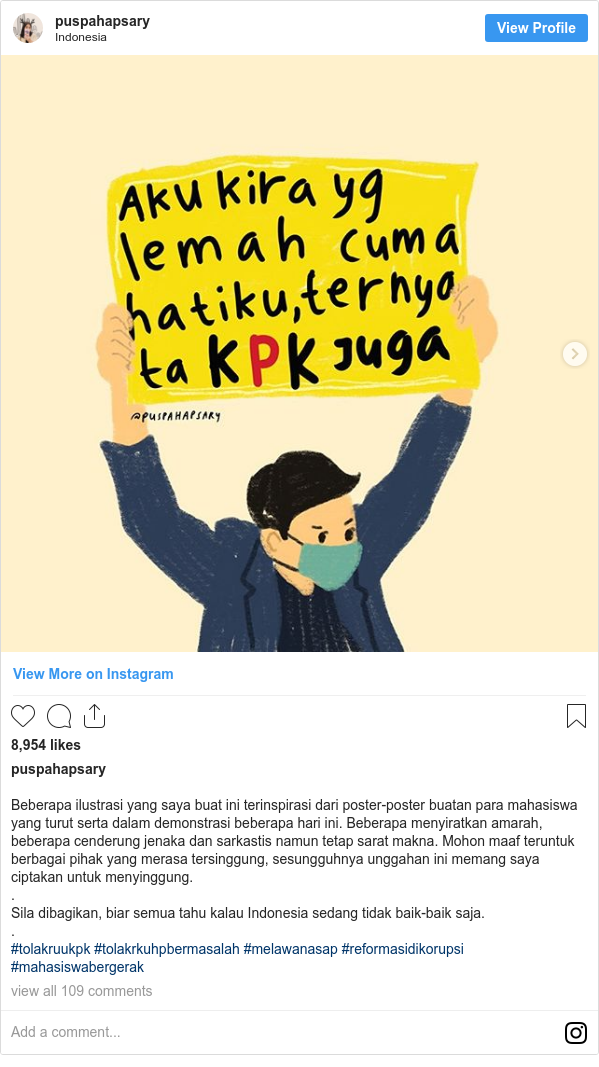 Demo Mahasiswa Era Media Sosial Poster Lucu Penggalangan Dana