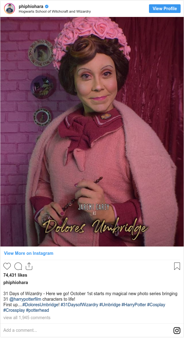 Harry Potter How One Drag Queen Became 31 Jk Rowling Characters