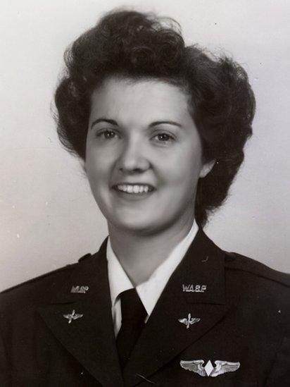 Elaine Danforth Harmon served as a pilot during WW2 and wanted to be buried in Arlington National Ceremony