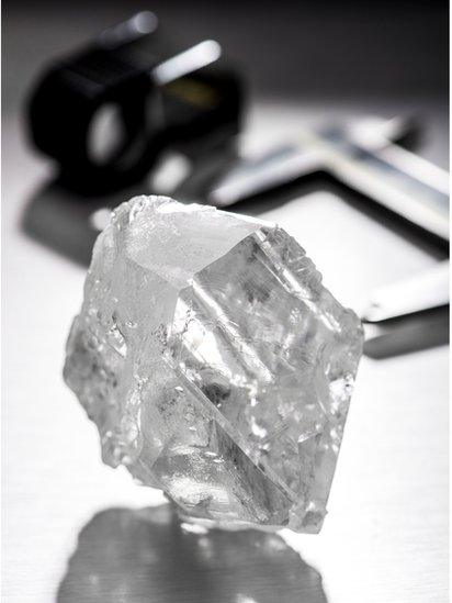 Diamond in workshop