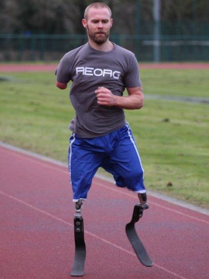 Mark Ormrod Triple Amputee Given Freedom Of Plymouth Bbc News