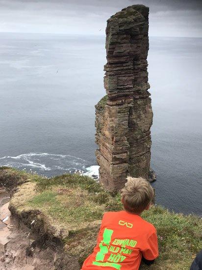 Edward Mills and the Old Man of Hoy