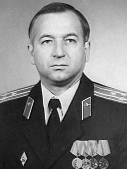 Undated image taken from the internet of Sergei Skripal in uniform.