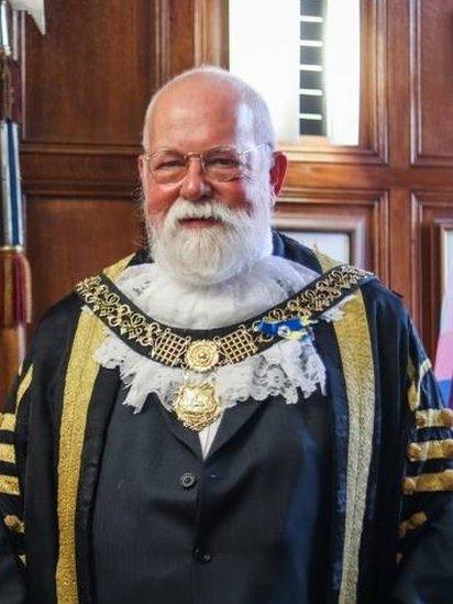 Conservative councillor and Mayor of Derby, Robin Wood