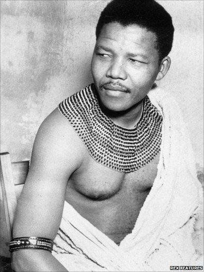 young nelson mandela in jail