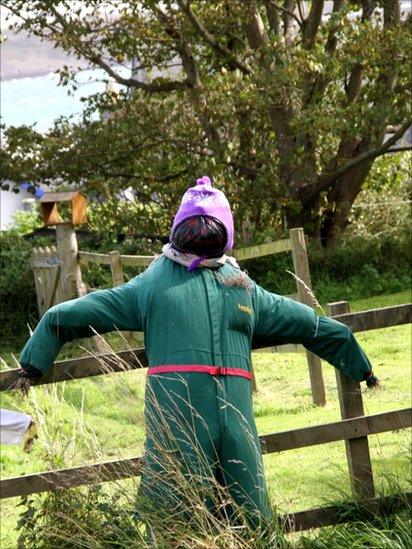 Scarecrow on Isle of Iona