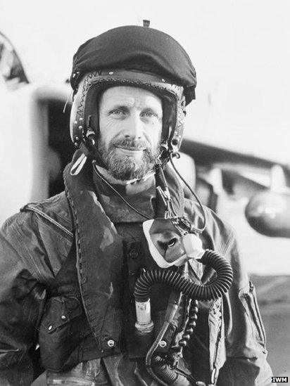 Fleet Air Arm pilot Lieutenant Commander Nigel ‘Sharkey’ Ward
