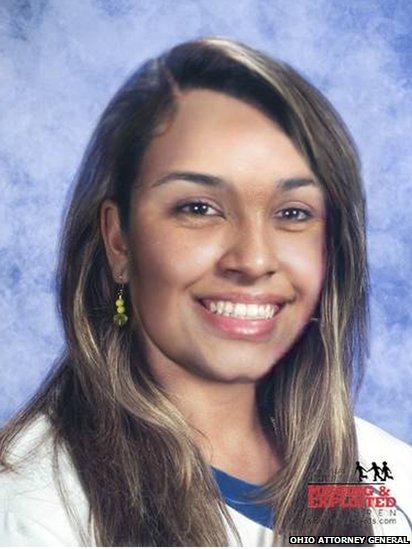 Georgina Dejesus pictured as investigators imagined she would look aged 19, in an image released by the Ohio Attorney General.