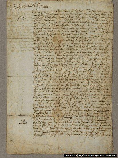 Death Warrant for Mary, Queen of Scots