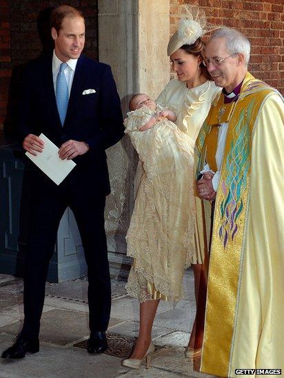 Archbishop of Canterbury Justin Welby with duke and duchess