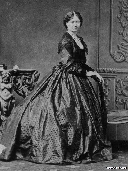 Ellen Ternan, Charles Dickens' mistress, in about 1860