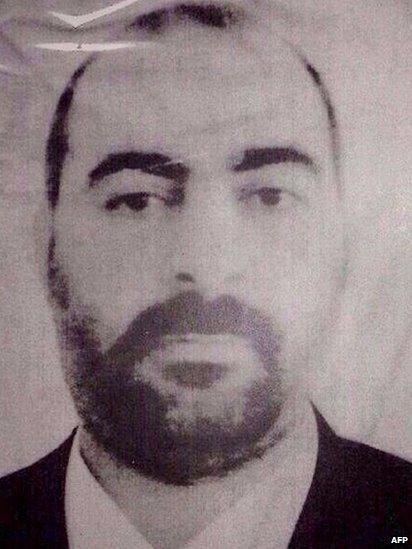 Image said to be of Abu Bakr al-Baghdadi released by Iraqi Ministry of Interior