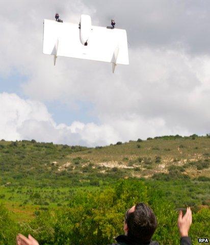 Man launched Skate UAV