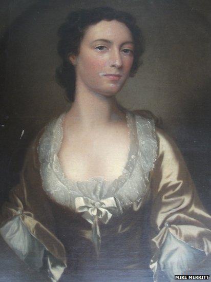 Painting thought to be of Flora Macdonald