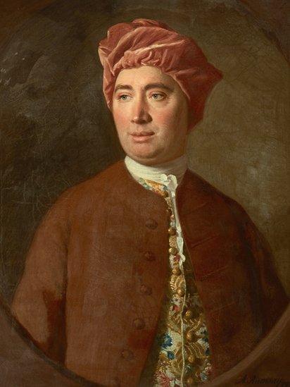 David Hume (1754), by Allan Ramsay