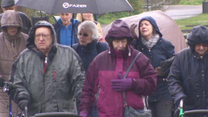 The Kirkby walking group giving stroke survivors a 'lifeline'