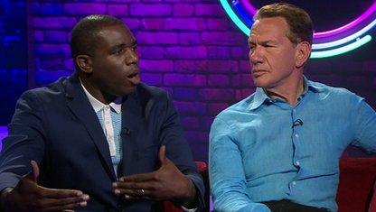 David Lammy and Michael Portillo