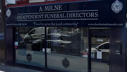 A Milne funeral directors