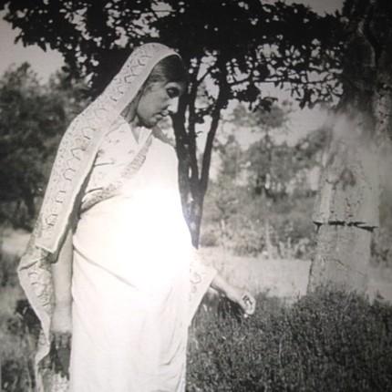 Dorothy Bonarjee in a sari