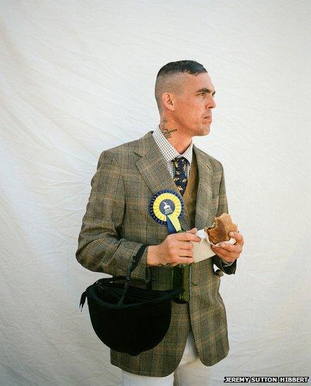 Kevin 'Lucky' Telford, Hawick Common Riding, from the series Unsullied and Untarnished