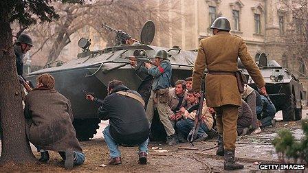 Romania uprising of 1989