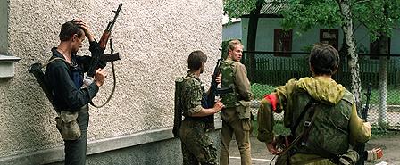 Militia defending the self-proclaimed Trans-Dniester