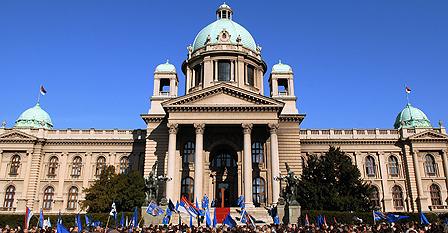 Parliament in Belgrade